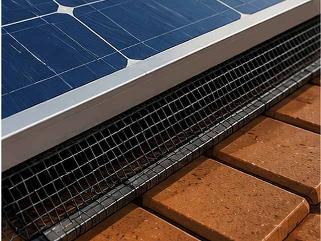 Bird proofing mesh installation