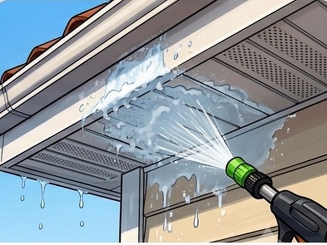 Fascia and soffit wash